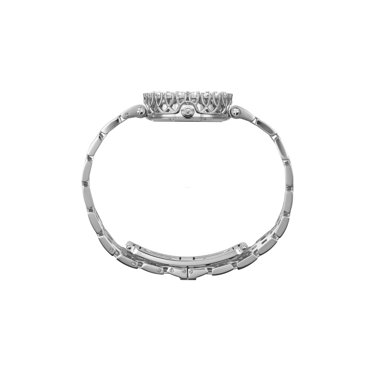 Chopard,L'HEURE DU DIAMANT 26mm,26mm,White Gold,White,Sapphire,Crystal Glass,Setting,Diamonds,Mother of Pearl,10A178,10A178-1606