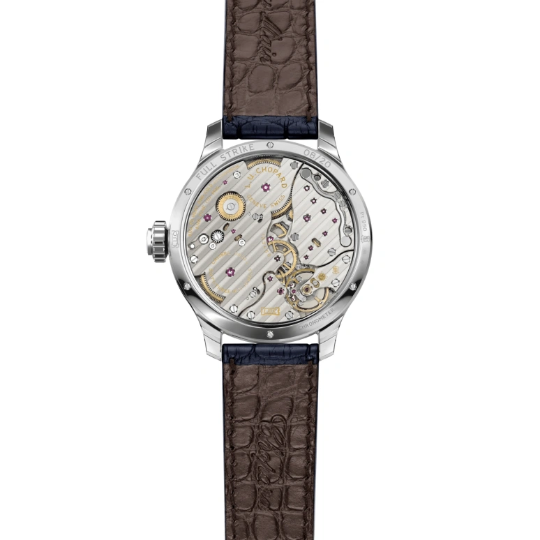 Chopard,L.U.C 42.50mm,42.50mm,Platinum,Coffee,White,Black,Mirror,Handwound,60hours,In-house Caliber,161947,161947-9001