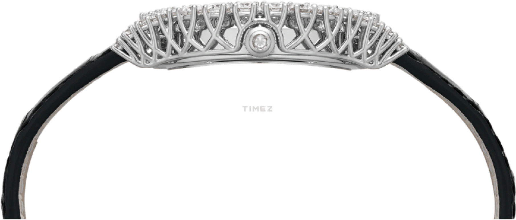 Chopard,L'HEURE DU DIAMANT 34mm,34mm,White Gold,White,Quartz,Oval,Silver,139384,139384-1004