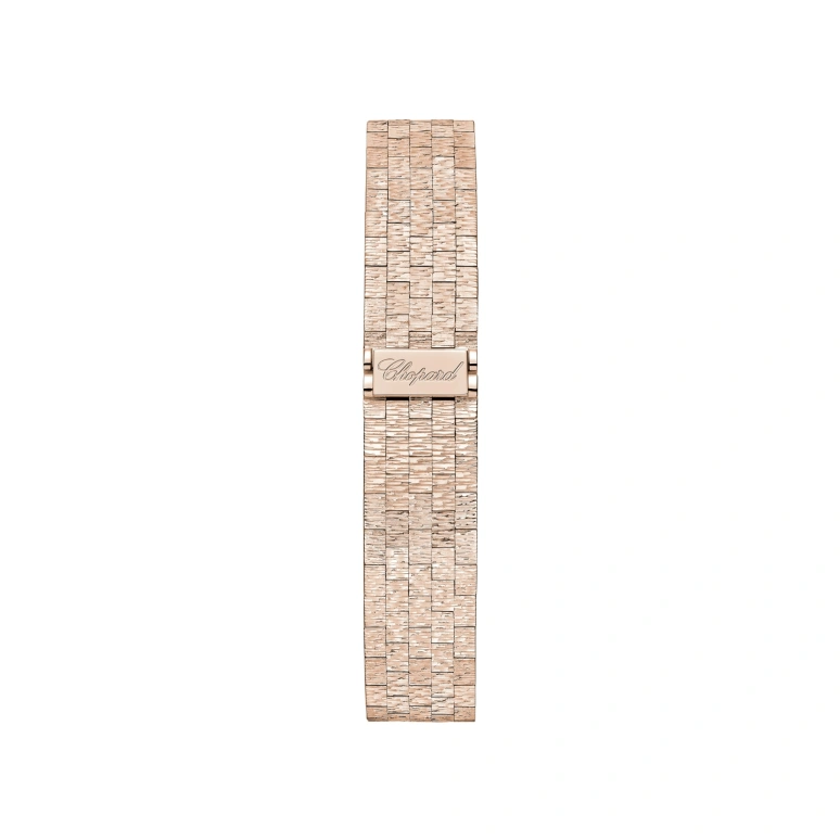 Chopard,L'HEURE DU DIAMANT 26mm,26mm,Rose Gold,Silver White,Handwound,Sapphire,Crystal Glass,Round,10A178,10A178-5101