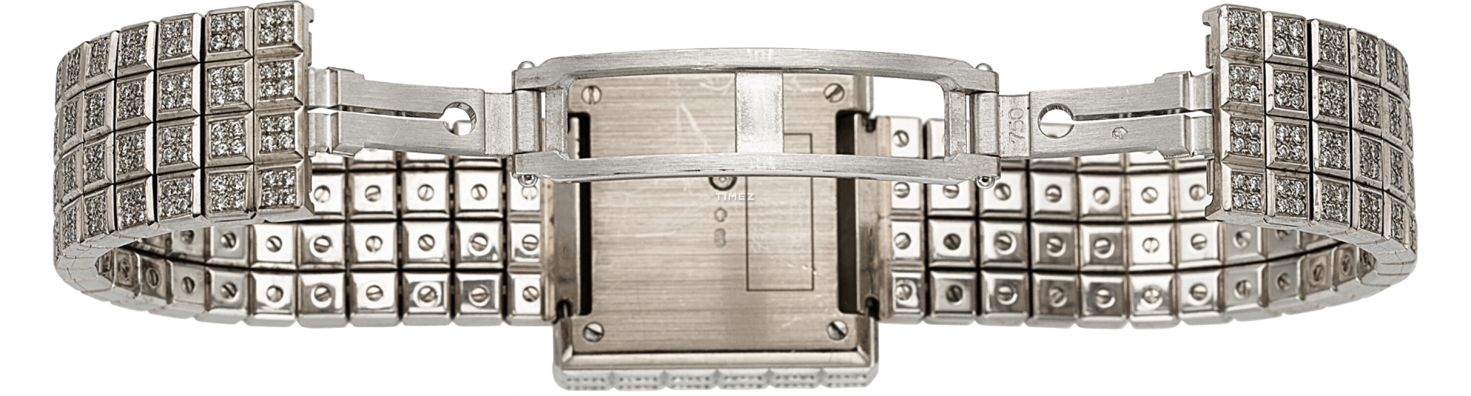 Chopard,Ice Cube' 30mm,30mm,White Gold,Silver,Quartz,Square,10,10/6815-20