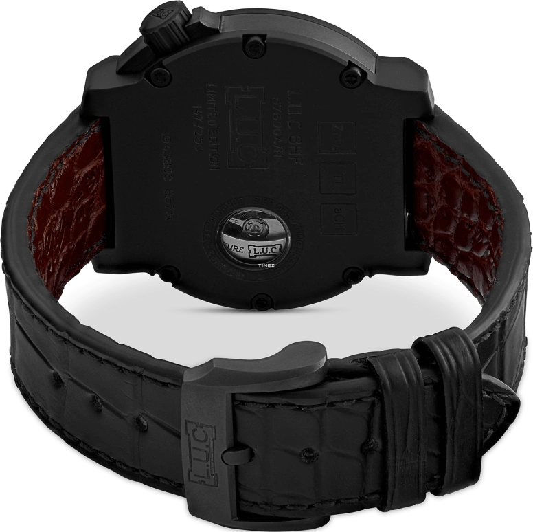Chopard,L.U.C 42mm,42mm,Titanium,Ceramic,Black,Automatic,Day,Power Reserve Indicator,168575,168575-9001