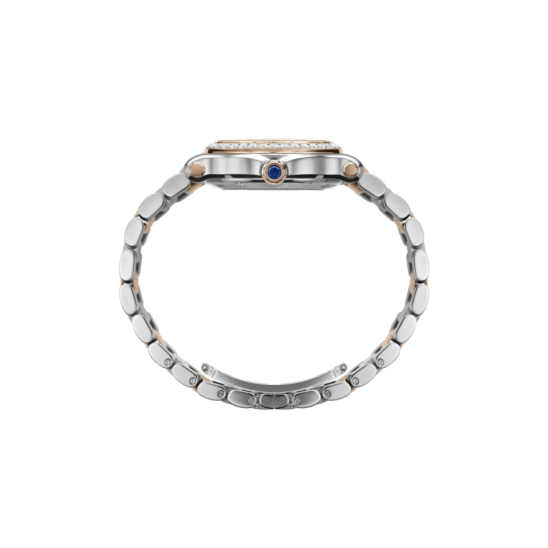 Chopard,Happy Sport 33mm,33mm,Stainless Steel,Ocean Blue,Silver,Blue,Gold,Automatic,42hours,In-house Caliber,278608,278608-6004
