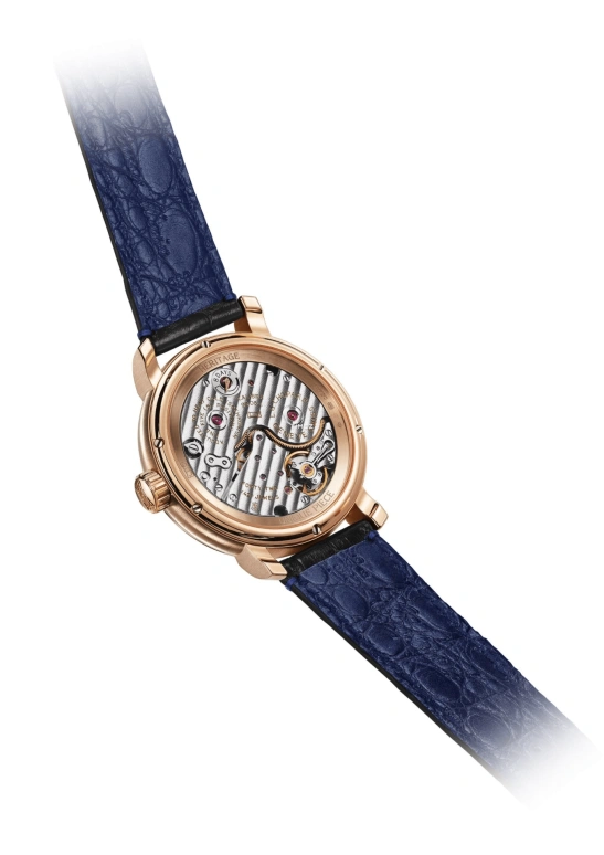 Chopard,L.U.C 40mm,40mm,Rose Gold,Blue,Handwound,Day,Sapphire,161977,161977-5004