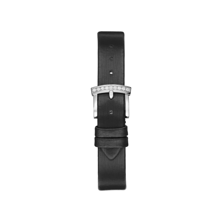 Chopard,L'HEURE DU DIAMANT 40x34.10mm,40x34.10mm,White Gold,Silver,Handwound,Sapphire,Crystal Glass,Oval,139383,139383-1201