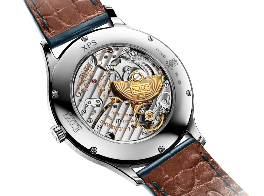 Chopard,L.U.C 40mm,40mm,Platinum,Blue,Automatic,Day,65hours,161946,161946-9001