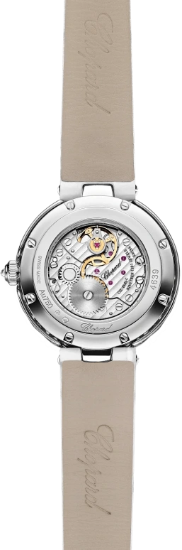 Chopard,L'HEURE DU DIAMANT 26mm,26mm,White Gold,Blue,Green,Handwound,45hours,In-house Caliber,13A178,13A178-1316