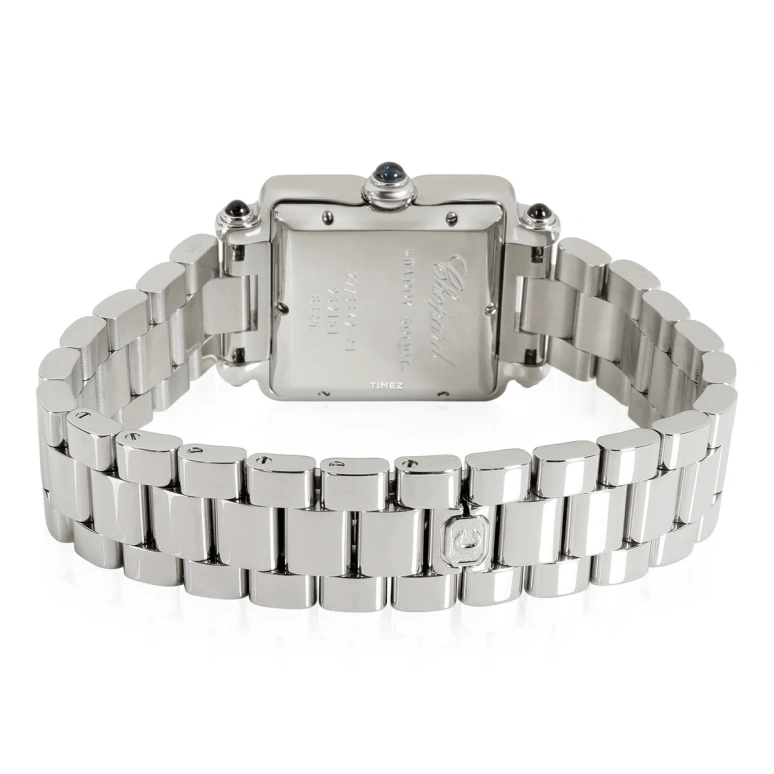 Chopard,Ladies' 27.50mm,27.50mm,Stainless Steel,White,Quartz,Day,Sapphire,Crystal Glass,27,27/8349-23