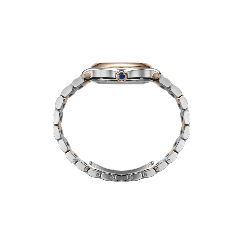 Chopard,Happy Sport 33mm,33mm,Stainless Steel,Ocean Blue,Blue,Gold,Silver,Automatic,42hours,In-house Caliber,278608,278608-6002