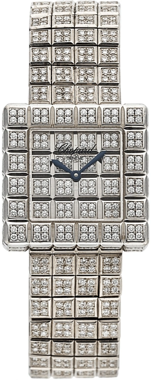 Chopard,Ice Cube' 30mm,30mm,White Gold,Silver,Quartz,Square,10,10/6815-20
