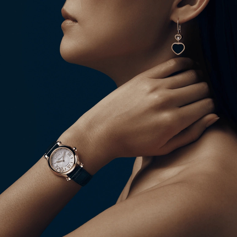 Chopard,Happy Sport 30mm,30mm,Rose Gold,Automatic,42hours,In-house Caliber,274893,274893-5011