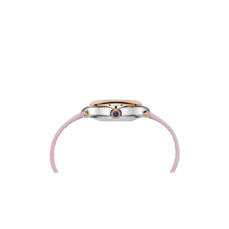 Chopard,Happy Sport 30mm,30mm,Stainless Steel,White,Pink Red,Red,Automatic,42hours,In-house Caliber,278573,278573-6011