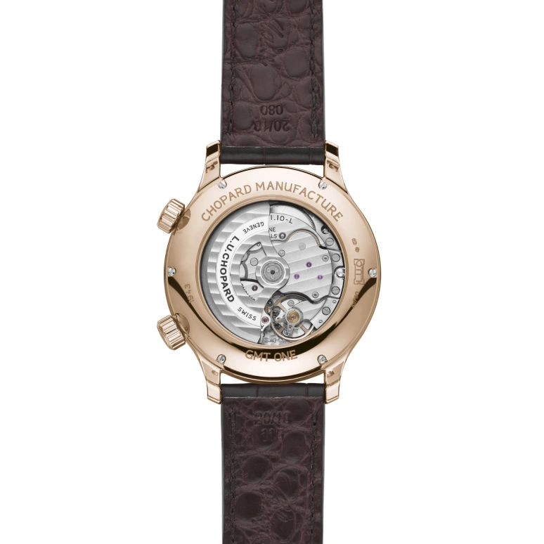 Chopard,L.U.C 42mm,42mm,Rose Gold,Coffee,Brown,Automatic,60hours,In-house Caliber,161943,161943-5001