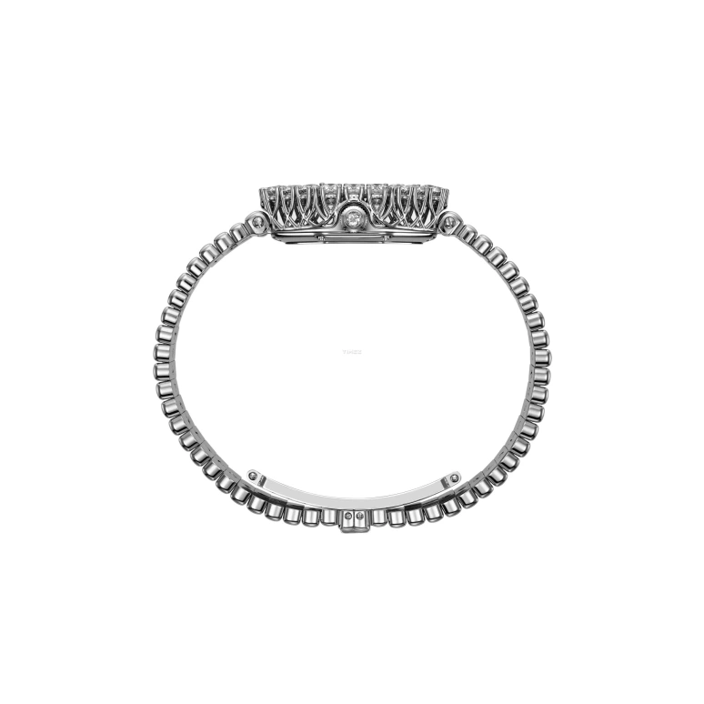 Chopard,L'HEURE DU DIAMANT 32mm,32mm,White Gold,White,Automatic,Octagon,Silver,10A097,10A097-1404