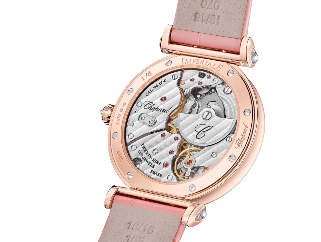 Chopard,IMPERIALE 36mm,36mm,Rose Gold,Purple,Automatic,65hours,In-house Caliber,385392,385392-5001