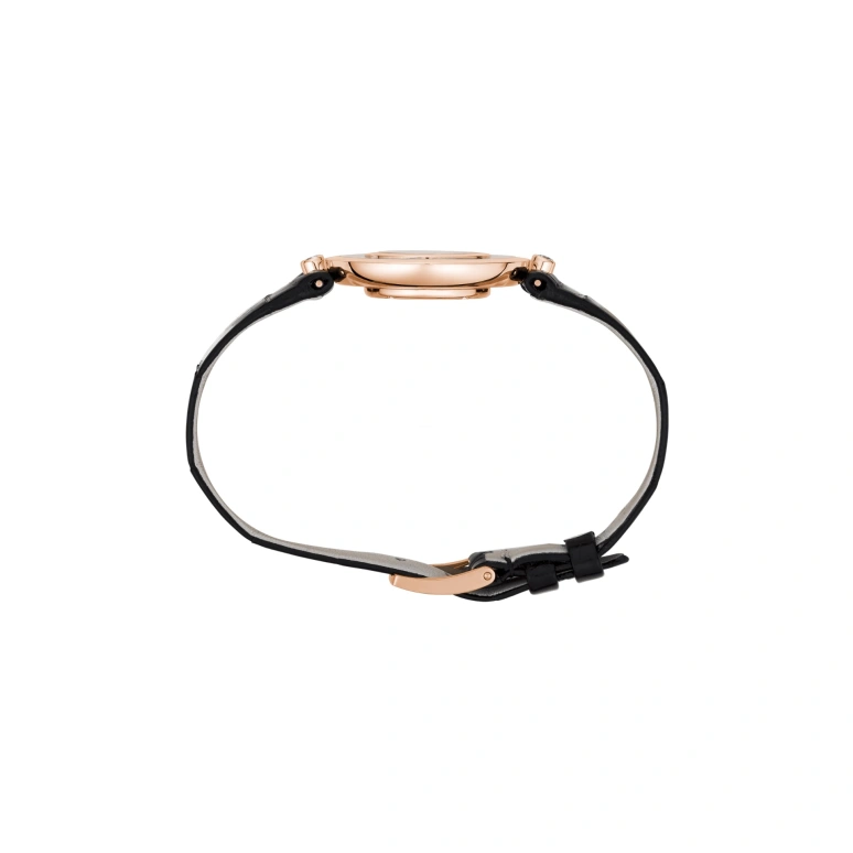 Chopard,Happy Diamonds 28.80x25.80mm,28.80x25.80mm,Rose Gold,White,Quartz,Sapphire,Crystal Glass,Oval,204305,204305-5301