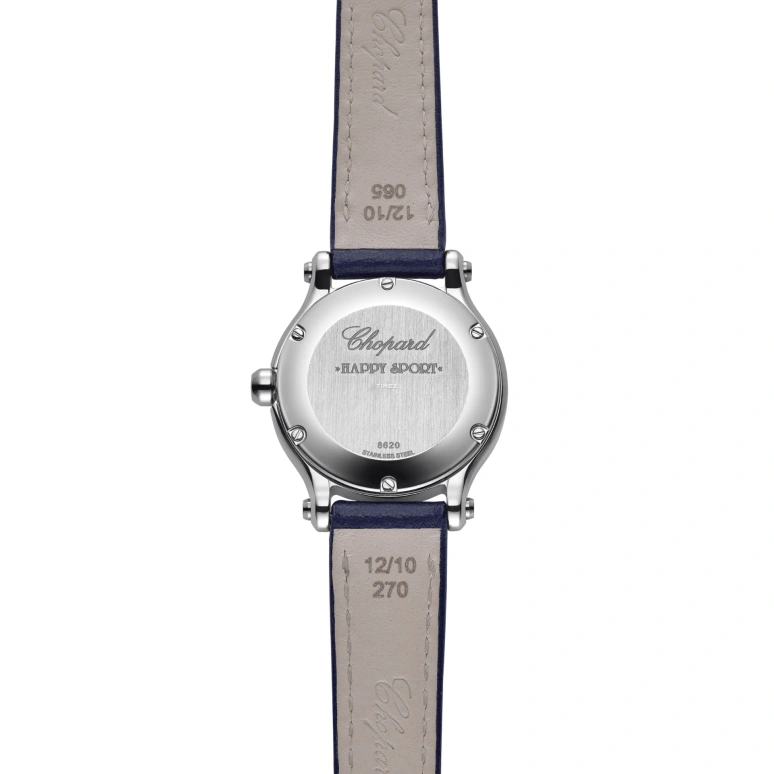 Chopard,Happy Sport 25mm,25mm,Stainless Steel,Silver,Quartz,Sapphire,Crystal Glass,Round,278620,278620-3001