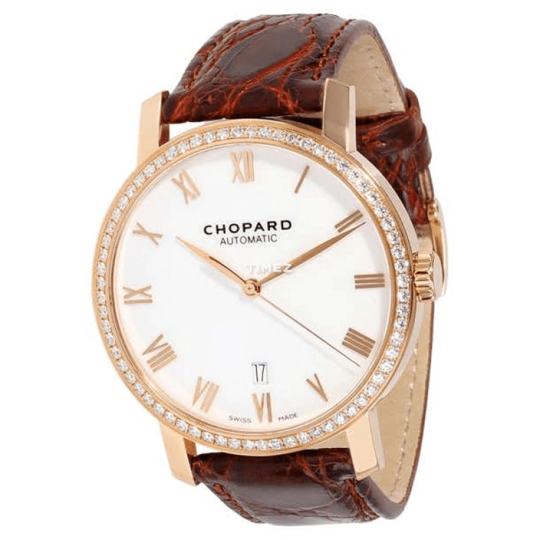 Chopard,Classic 40mm,40mm,Rose Gold,White,Automatic,Sapphire,Round,171278,171278-5004