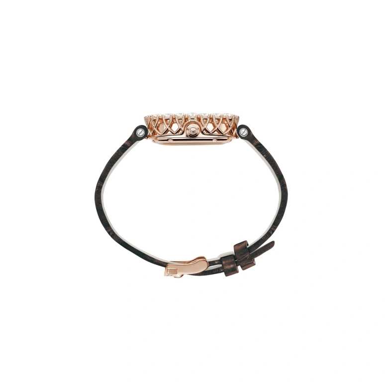 Chopard,L'HEURE DU DIAMANT 30.50x30.50mm,30.50x30.50mm,Rose Gold,Automatic,42hours,In-house Caliber,13A386,13A386-5107