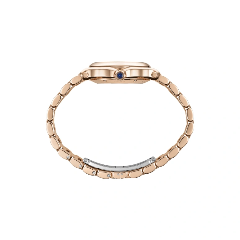 Chopard,Happy Sport 33mm,33mm,Rose Gold,Blue,Rose Gold,Automatic,42hours,In-house Caliber,275378,275378-5009