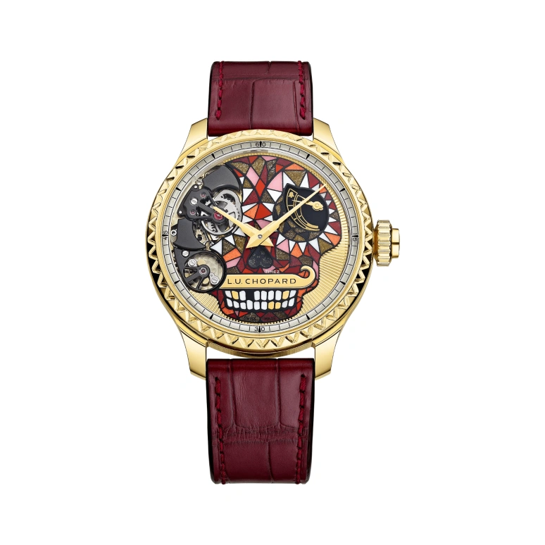 Chopard,L.U.C 42.50mm,42.50mm,Yellow Gold,Multi-Color,Handwound,Power Reserve Indicator,Minute Repeater,Alarm,161947,161947-0001