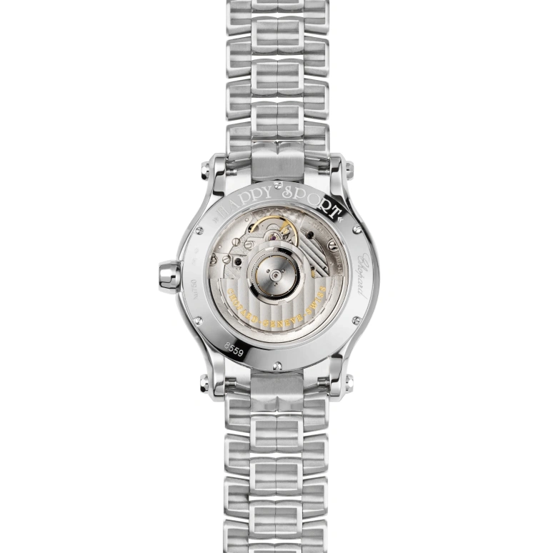 Chopard,Happy Sport 36mm,36mm,Stainless Steel,Silver,Automatic,Day,38hours,278559,278559-3004