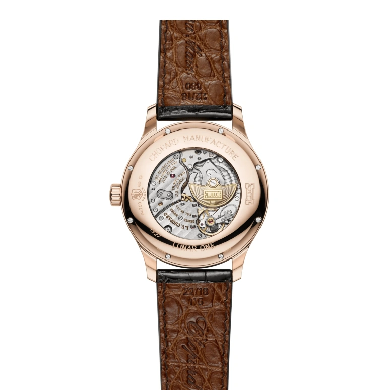 Chopard,L.U.C 43mm,43mm,Rose Gold,Luminous,Silver,Automatic,65hours,In-house Caliber,171927,171927-5001