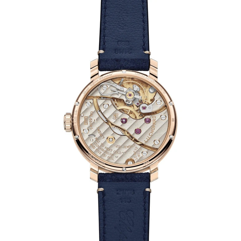 Chopard,L.U.C 44mm,44mm,Rose Gold,Blue,Handwound,Moonphase,60hours,161988,161988-5001