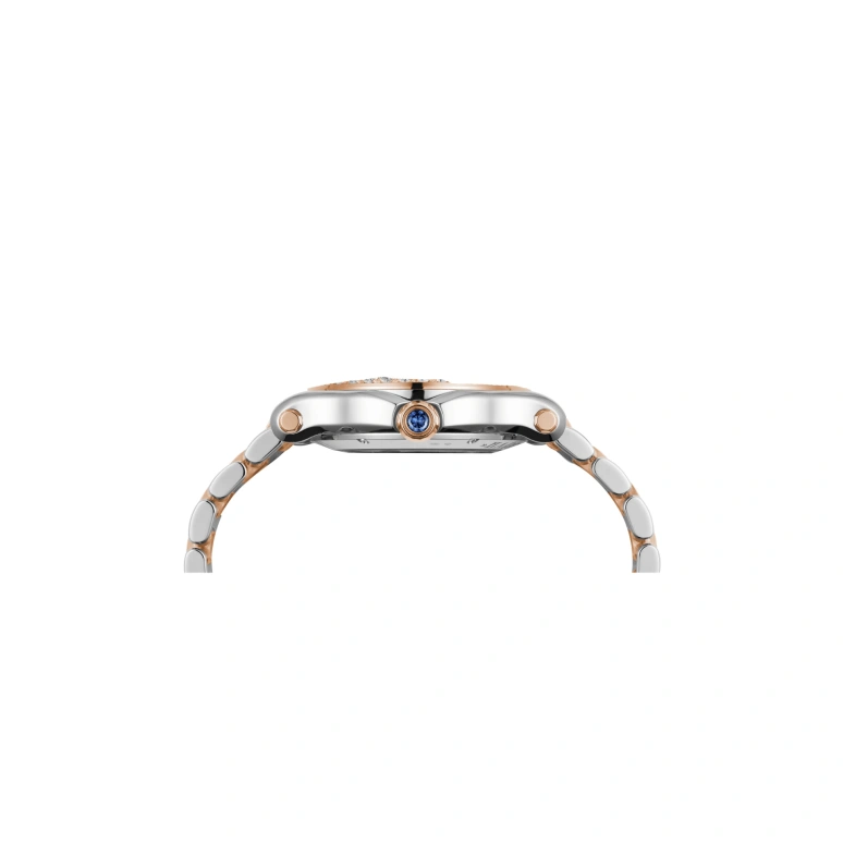 Chopard,Happy Sport 36mm,36mm,Stainless Steel,Rose Gold,Silver,Sapphire,Crystal Glass,Rose Gold,278559,278559-6002