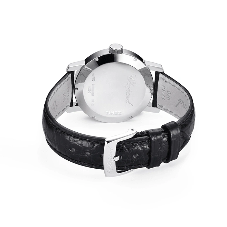 Chopard,Classic 33.50mm,33.50mm,White Gold,White,Automatic,Day,Sapphire,Crystal Glass,124200,124200-1001