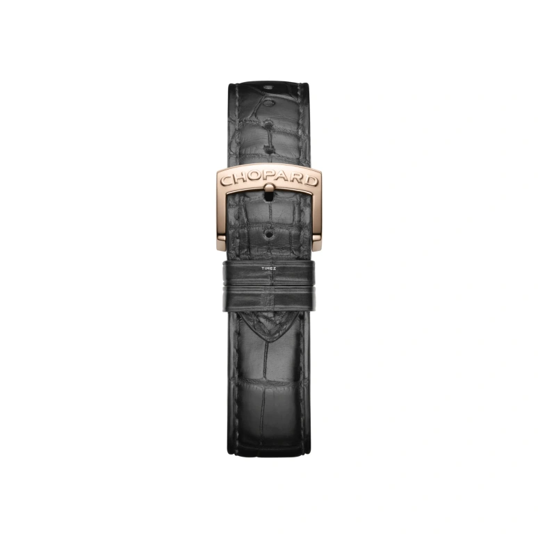 Chopard,L.U.C 39.50mm,39.50mm,Rose Gold,Black,Yellow,Round,161902,161902-5077