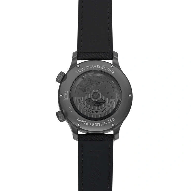 Chopard,L.U.C 42mm,42mm,Ceratanium,Titanium Gold,Coffee,Luminous,White,Black,Cyan,Automatic,60hours,In-house Caliber,168574,168574-3008