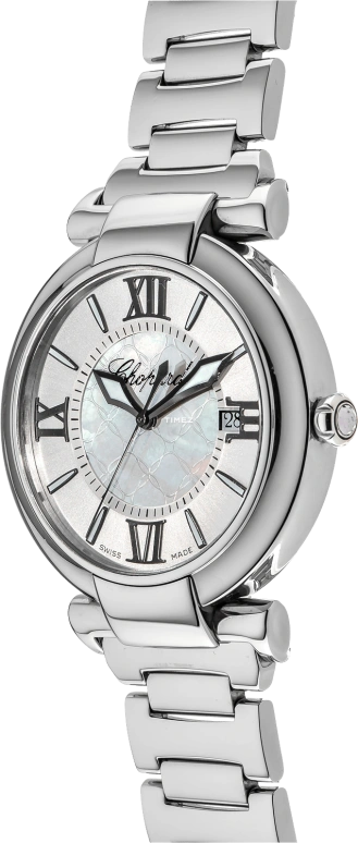 Chopard,IMPERIALE 40mm,40mm,Stainless Steel,Silver White,Automatic,Day,60hours,388531,388531-3011
