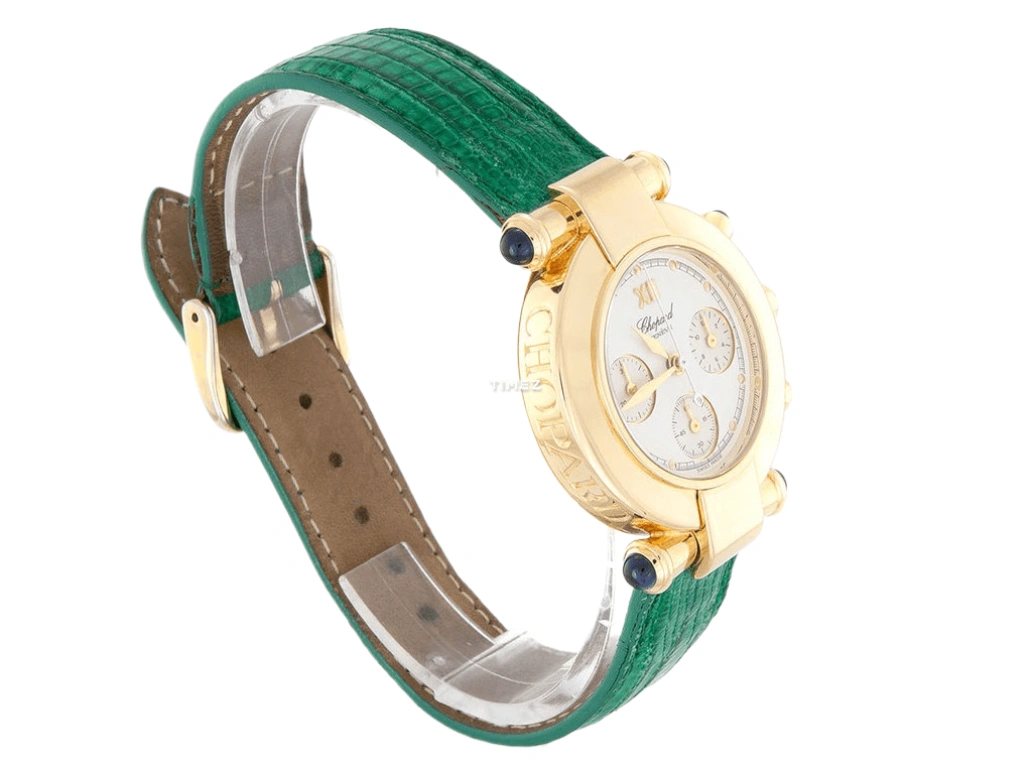 Chopard,IMPERIALE 40mm,40mm,Yellow Gold,White,Quartz,Chronograph,Sapphire,Crystal Glass,383157,383157-0006