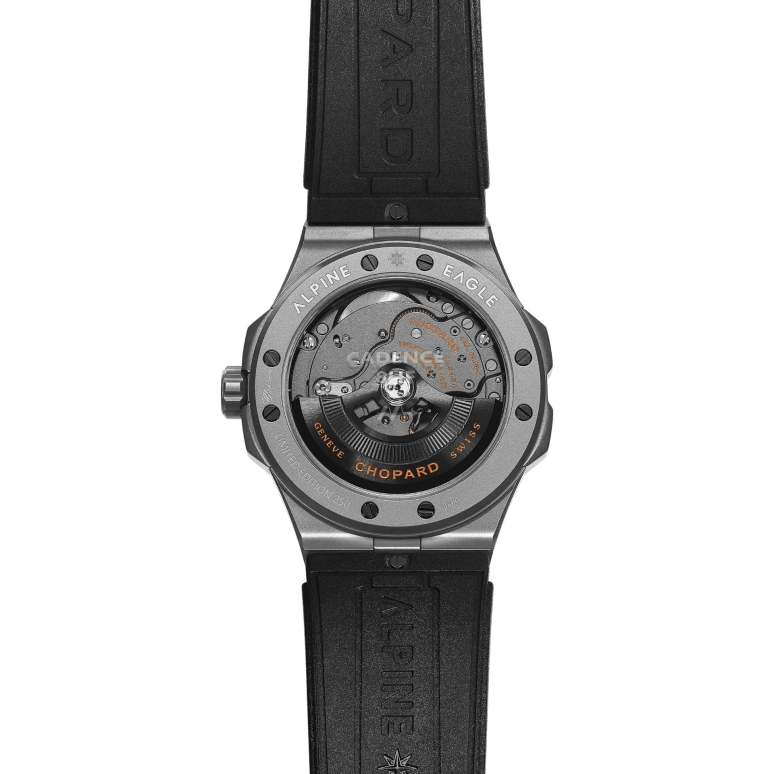 Chopard,Alpine Eagle 41mm,41mm,Ceraforced Ti,Black,Automatic,Day,60hours,298600,298600-3028