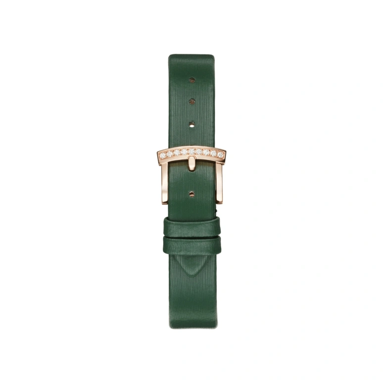 Chopard,L'HEURE DU DIAMANT 40x34.10mm,40x34.10mm,Rose Gold,Green,Quartz,Sapphire,Crystal Glass,Oval,139383,139383-5009