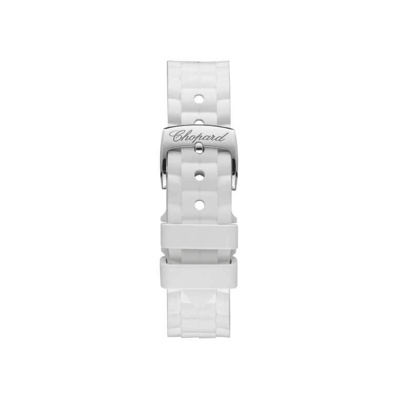 Chopard,Happy Sport 36mm,36mm,Stainless Steel,White,Sapphire,Crystal Glass,Closed,278582,278582-6001