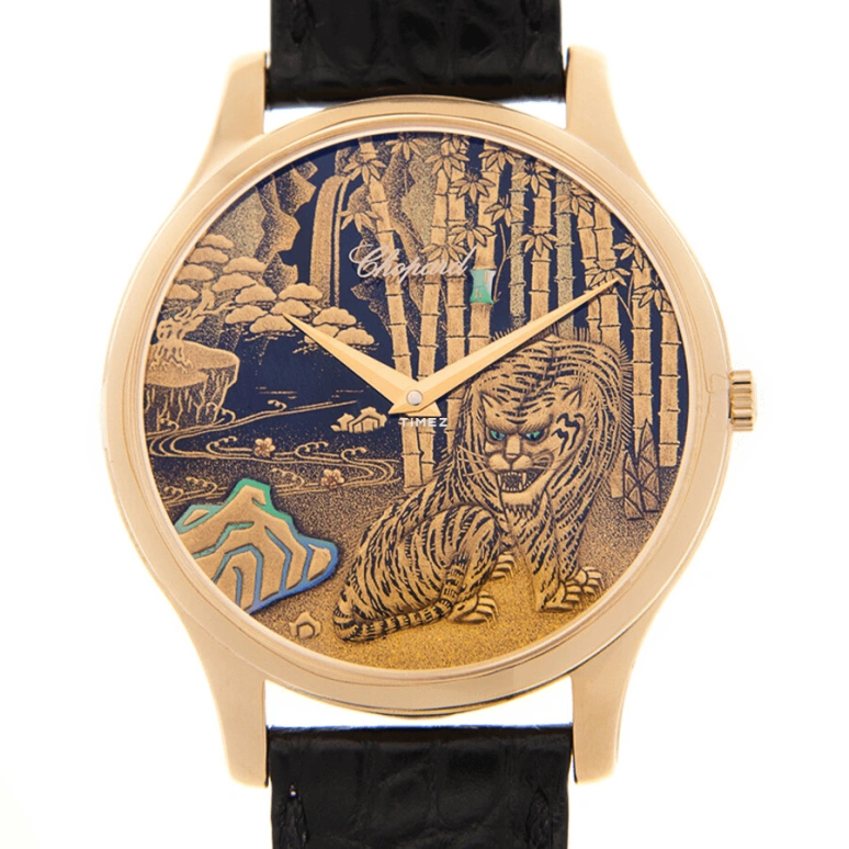 Chopard,L.U.C 40mm,40mm,Rose Gold,Multi-Color,Gold,Automatic,65hours,In-house Caliber,161902,161902-5048
