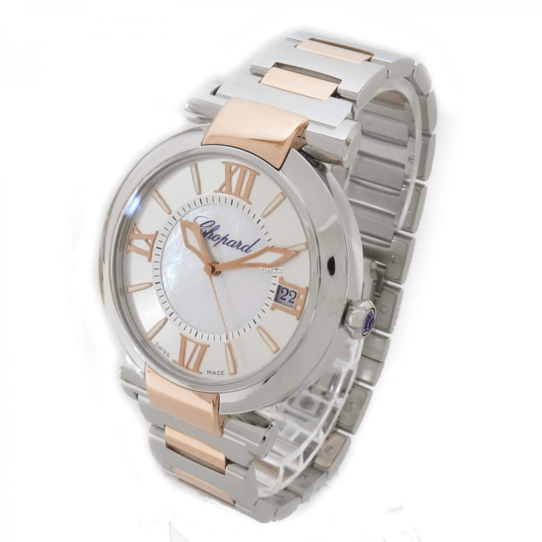 Chopard,IMPERIALE 40mm,40mm,Stainless Steel,Silver,Automatic,Day,60hours,388531,388531-6007