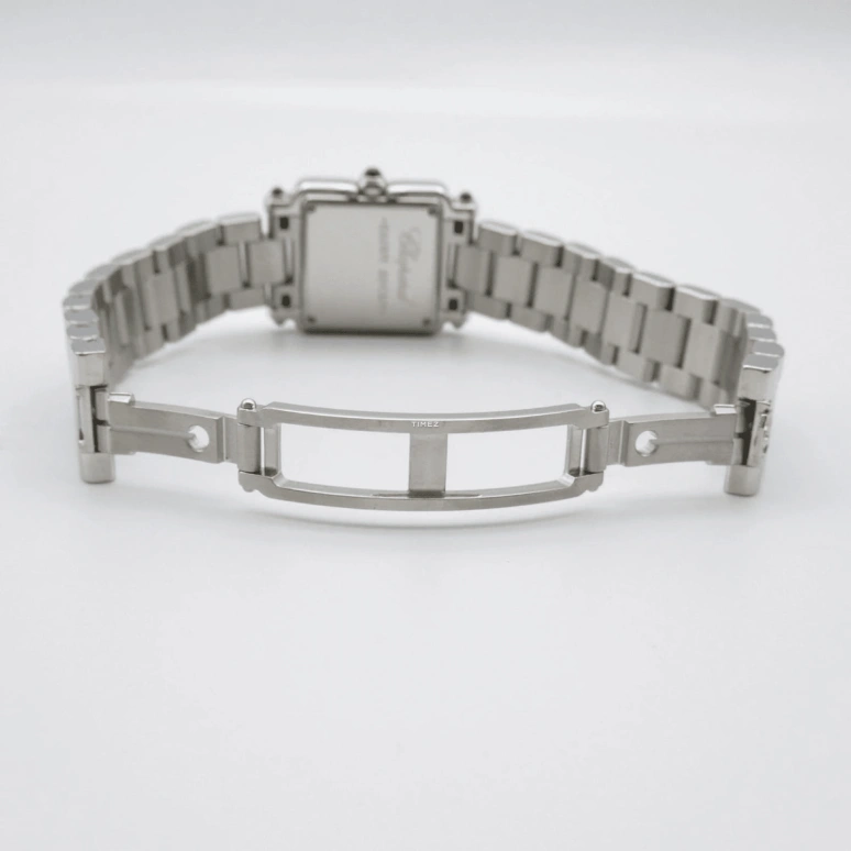 Chopard,Happy Sport 23mm,23mm,Stainless Steel,Black,Quartz,Sapphire,Crystal Glass,Square,27,27/8893-23