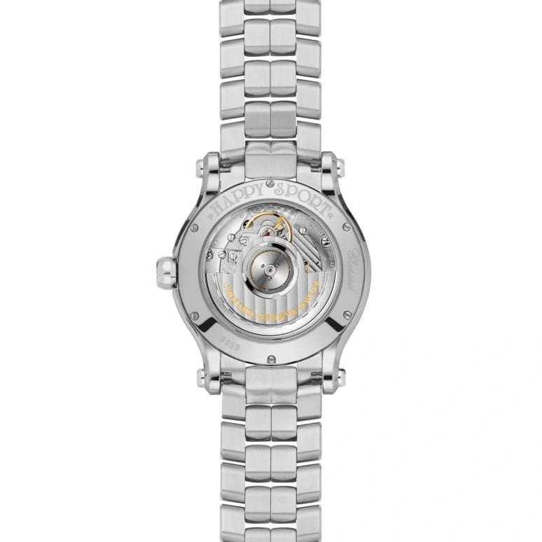 Chopard,Happy Sport 36mm,36mm,Stainless Steel,Pink Red,Automatic,Day,38hours,278559,278559-3025