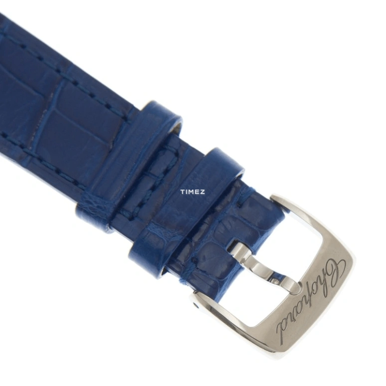 Chopard,Happy Diamonds 36mm,36mm,Stainless Steel,Blue,Automatic,Day,Sapphire,Crystal Glass,278559,278559-3020