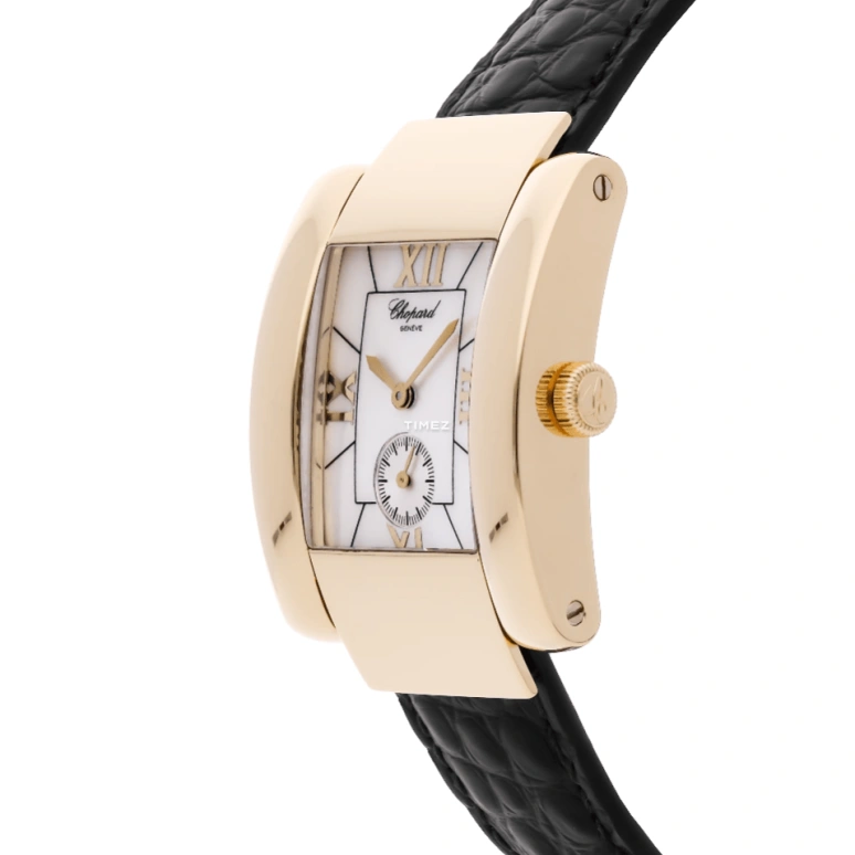 Chopard,La Strada 23x34mm,23x34mm,Yellow Gold,White,Quartz,Rectangular,Gold,41,41/7423/8