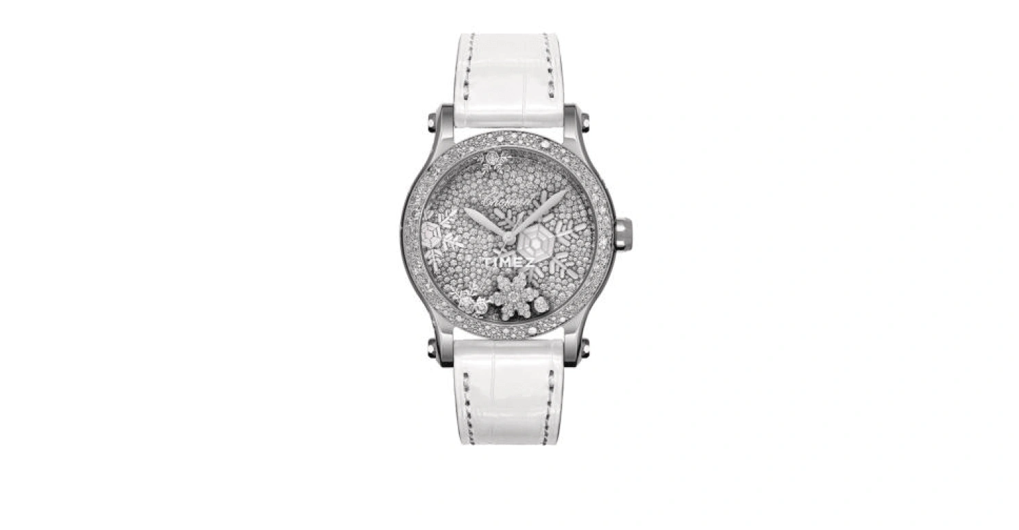 Chopard,Happy Sport 36mm,36mm,White Gold,Silver,Automatic,Sapphire,Crystal Glass,Round,274891,274891-1014