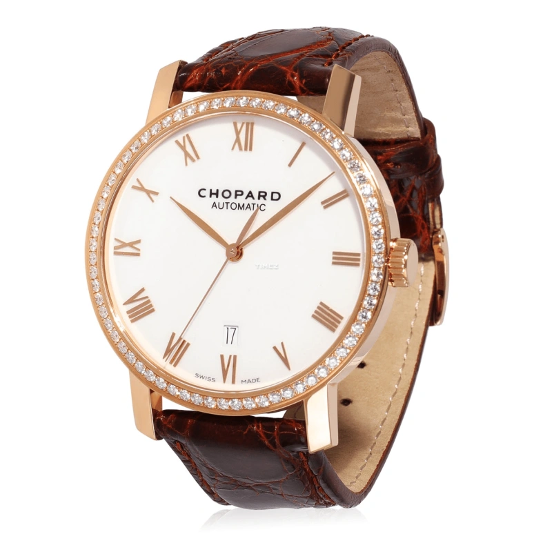 Chopard,Classic 40mm,40mm,Rose Gold,White,Automatic,Sapphire,Round,171278,171278-5004