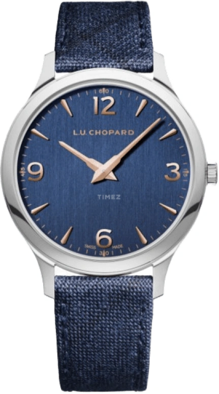 Chopard,L.U.C 40mm,40mm,Stainless Steel,Blue,Automatic,58hours,In-house Caliber,168592,168592-3002