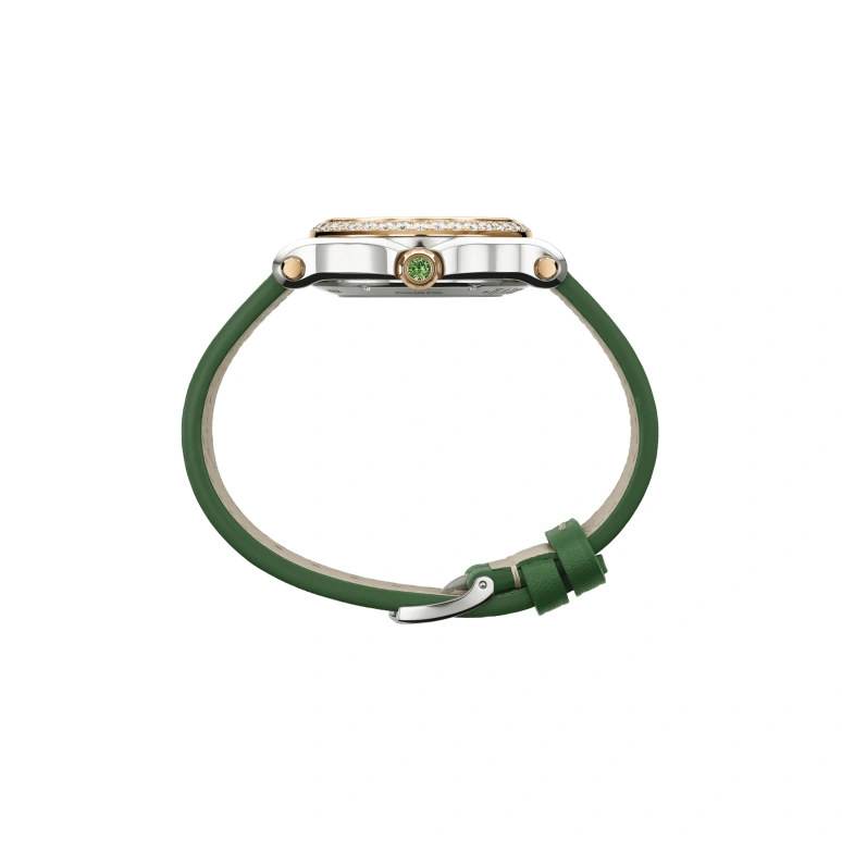 Chopard,Happy Sport 36mm,36mm,Stainless Steel,Green,Sapphire,Seconds,278559,278559-6023