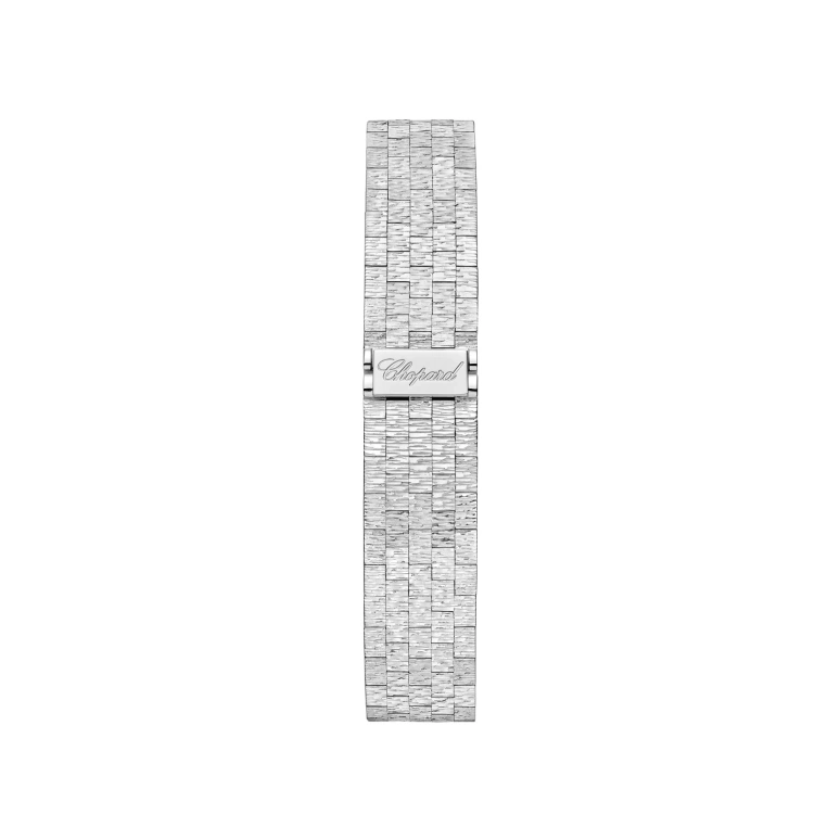 Chopard,L'HEURE DU DIAMANT 26mm,26mm,White Gold,Silver White,Handwound,Sapphire,Crystal Glass,Round,10A178,10A178-1101