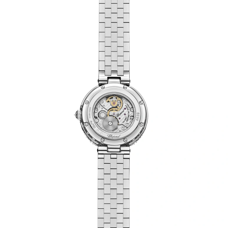 Chopard,L'HEURE DU DIAMANT 26mm,26mm,White Gold,Blue,Handwound,Sapphire,Crystal Glass,Round,10A178,10A178-1314