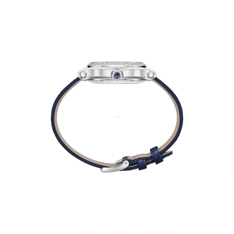 Chopard,Happy Sport 36mm,36mm,White Gold,Blue,Automatic,42hours,In-house Caliber,275378,275378-1003
